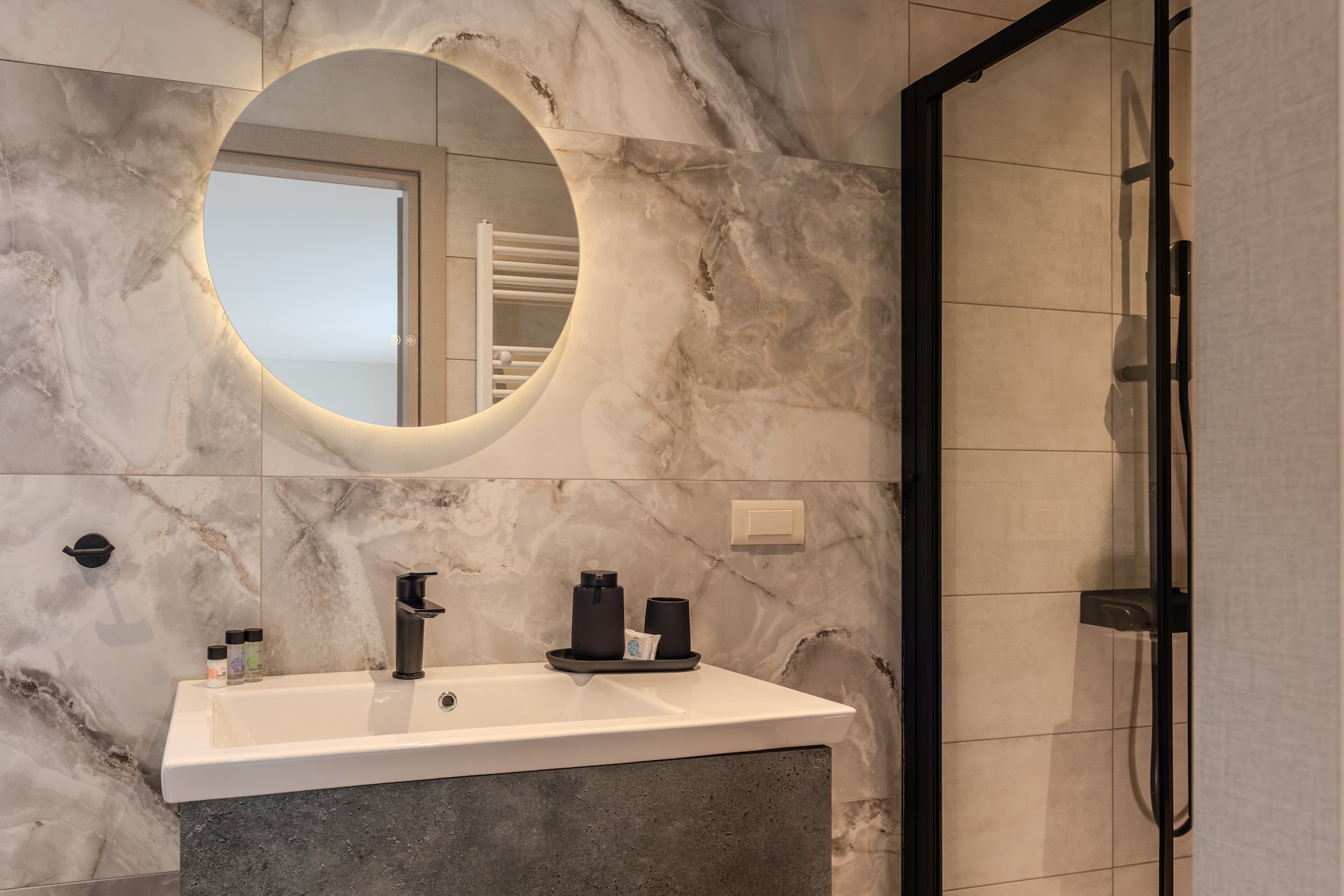 Penthouse Suite with panoramic view - room at Noma Suites Tolo